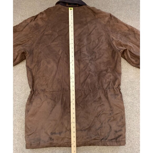 Claiborne Jacket Mens M Vegan Suede Stadium Barn Chore Utility Quilted Coat - Picture 7 of 10